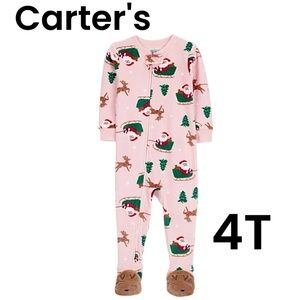 Carter's Cozy One-Piece Christmas Pajama